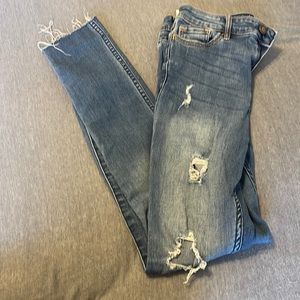 Hollister ripped jeans